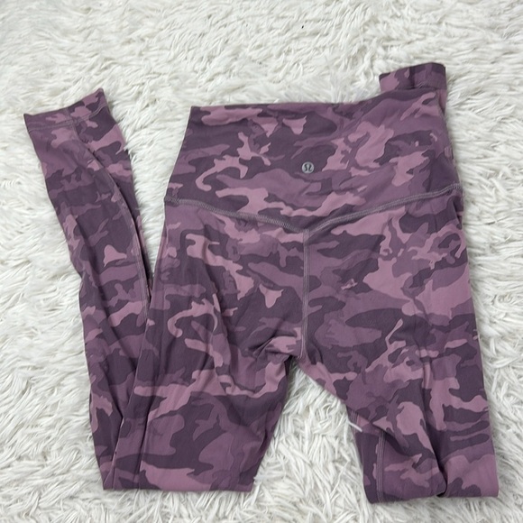 Lululemon Align Pant II 25" Incognito Camo Pink Taupe Multi - Picture 3 of 6